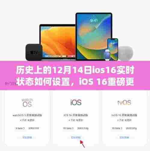 iOS 16重磅更新揭秘,12月14日实时状态革新,科技重塑生活体验