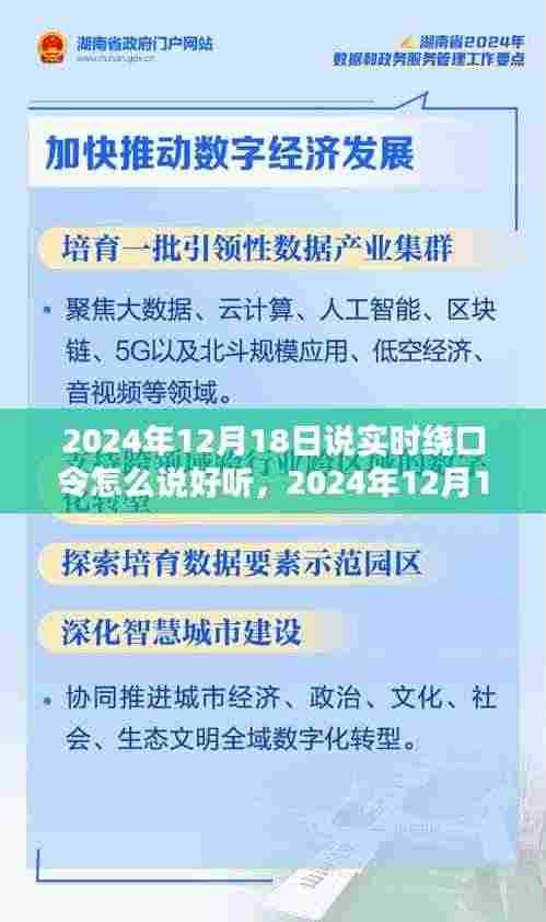 玩转实时绕口令，嘴巴舞动起旋律的秘诀（日期，2024年12月18日）