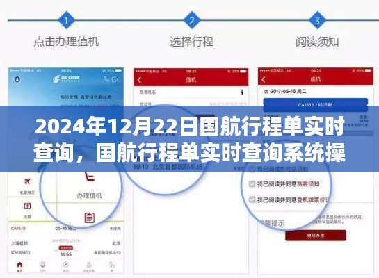 国航行程单实时查询系统操作指南,初学者与进阶用户适用,2024年国航行程单实时查询指南