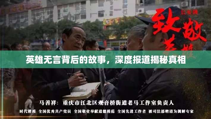 英雄无言背后的故事，深度报道揭秘真相
