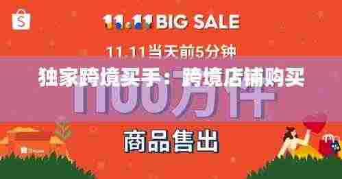 独家跨境买手:跨境店铺购买