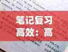 笔记复习高效:高效记笔记法