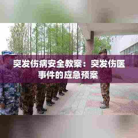 突发伤病安全教案：突发伤医事件的应急预案 