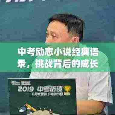 中考励志小说经典语录,挑战背后的成长力量