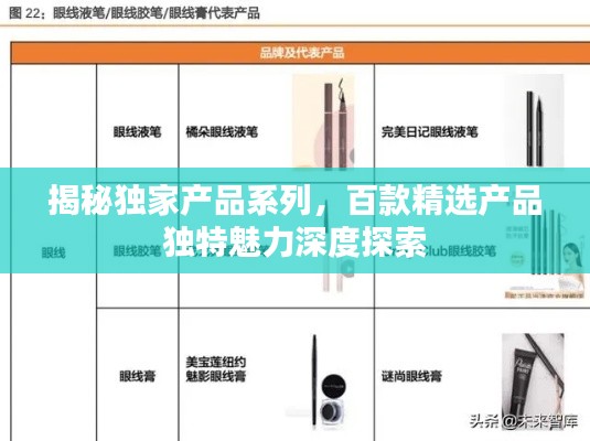 揭秘独家产品系列,百款精选产品独特魅力深度探索