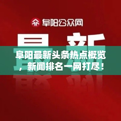 阜阳最新头条热点概览,新闻排名一网打尽!
