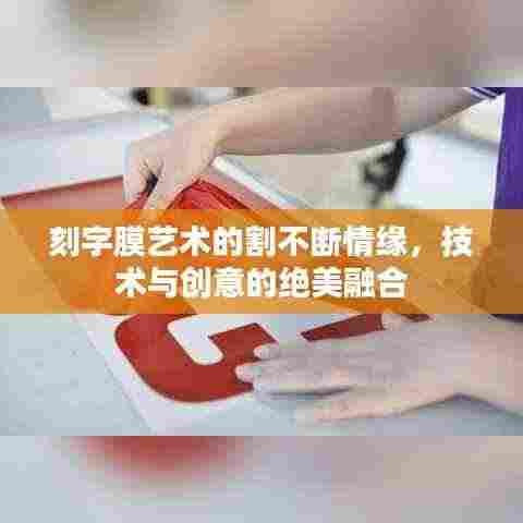 刻字膜艺术的割不断情缘,技术与创意的绝美融合