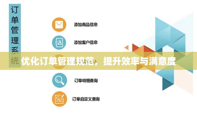 优化订单管理规范,提升效率与满意度